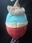 Original Squishmallows 16  Fall Winston The Owl     Scarecrow Hat   Shirt Kellytoy