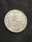 1930 Peru Un Sol Silver 