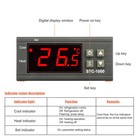 Digital Temperature Controller Stc-1000 Thermostat W  Ntc Sensor Ac 110v 220v