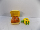 Mcdonalds Happy Meal Toys 1988 6 Piece Mcnuggets Box Nuggets Buddies Vintage  1 