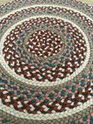 Artist Dollhouse Miniature  282 1 12 Hand Braided Cotton Rug 6    Rhoda Hall