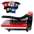 16 X 20 In Heavy Duty Heat Press Machine With Semi-auto Open Magnet Base Us