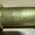 1800   s U s  Navy Officer Of The Deck Brass Telescope A  Bardou Paris No  738