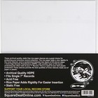 25x 7  45rpm Rice Paper Insert Plastic Record Inner Sleeves Vinyl Archival  07im