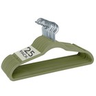 Simplify Green Velvet Hangers 25-pack