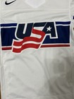 Nike Team Usa Hockey Jersey Stitched Men   s Small 2014-2017 Olympics White Blank
