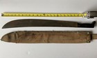 Usn Vintage Legitimus Collin   s   Co Machete  22 Inch Blade And Sheath  