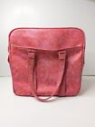 Vintage 1960s Samsonite Silhouette Hot Pink Weekender   Carry-on Luggage Bag