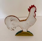 Cast Iron Door Stop Rooster Heavy Metal