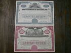 Vintage Airline Co  Stock Certificates-lot Of 2-excellent Condition-see Pics 