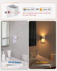 Niorsun Night Lights Plug Into Wall  2 Pack  3000k  Auto 2 White