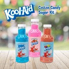 Kool-aid Cotton Candy Sugar - 3 Flavors  96 Servings  Fluffy  48 3oz