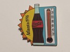 1996 Coca Cola Atlanta Olympic Games Thermometer Double Pin Black Memrobilia 