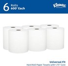 Kleenex 50606 Hard Roll Paper Towels 8 In X 600 Ft White 1 75 In Core 1 Roll