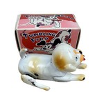 Vintage Tumbling Fido Occupied Japan Tin   Celluloid Wind Up Toy No Work No Key