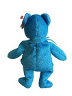 Ty Beanie Babies Classy The Bear 8  Beanbag Plush Stuffed Toy Baby Blue  2001
