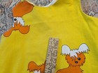 Vintage Stoneswear For Everywhere Toddler Dress Size 2 Puppy Dogs Smock Dress 