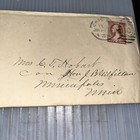 1884 Correspondence Congressman Gilfillan Palmer House Hotel Letterhead Chicago