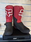Fox Racing Flame Red Comp Boots   24014-122-8   Youth Size 8