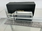 Disney Dream Cruise Line Inaugural Crystal Glass Ship In A Bottle Paperweight