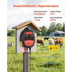Electric Fence Charger 10kv 1j Ac Dc Electric Fence Energizer 1 86 Miles Range