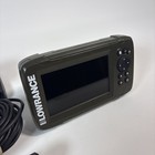 Lowrance Hook 5 Hdi Head Unit With Mount  And Transducer - Works