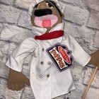 Melissa And Doug Chef Puppet  al Dente  With Detachable Wooden Rod - New   read 