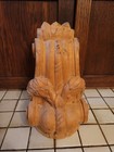 Wood Corbel Architectural Accent Or Shelf  Carved Solid Hardwood 12x7x8 Romania 
