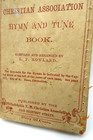 Original Antique 1872 Ymca Hymn And Tune Pocket Book