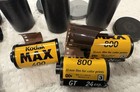 Vintage Film Lot  Kodak Gold 200  Kodak Max 800   More - Expired