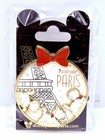 Disneyland Paris Exclusive Aristocats Pin 2022 Marie Eiffel Tower With A Red Bow