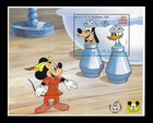  19342 Disney 1992 Maldives Mickey Donald  Goofy And The Beanstlak S sheet