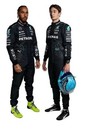 2024 Lewis Hamilton Petronas Mercedes Cik fia Level 2 Go-kart Racing Suit