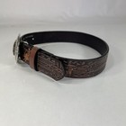 Nocona M f Western Embossed Recycled Leather Belt - Size 20