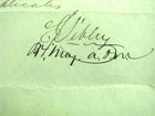 Mexican War Us Army Supply Receipt Camargo Mexico Es Sibley Signed  1848