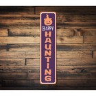 The Haunting Metal Sign