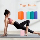 Yoga Blocks Eva Foam Exercise Brick Lightweight Odor Resistant For Home Gym