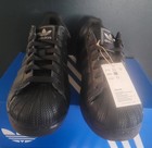 New Authentic Adidas Originals Superstar Ii  black Mesh Stripes  Shoes Us 11