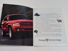 1998 Dodge Durango Sales Brochure Catalog In Excellent Condition