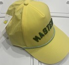 Masters Golf Hat Rope Cap Brand New From Augusta National Golf Course