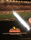 Vtg 1992 Sports Marketing Enterprise  The Winston Car Racing Poster Wooden Frame