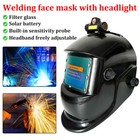 Large View Auto Darkening Welding Helmet True Color Weld Mask Hood Arc Tig Mig