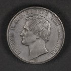 1871 B Saxony German States Silver Victory Thaler