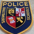 Baltimore Maryland Schools Police Shoulder Patch  Vtg