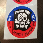 Lot Of 5 Seattle Seafair Pirates Stickers 2012-2013
