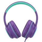 A8 Wired Over-ear Headphones With Microphone  Lightweight Folding Portable He   