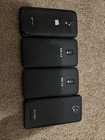 Lot Of 4 Phones  blu  Schok  Cromax 