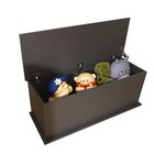 Storage Chest Trunk Lift Top Wood Box Entryway Bench Organizer Home Furniture Bl