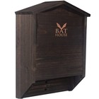 Large Double Chamber Wooden Bat House For Outdoors - Eco-friendly Habitat Box