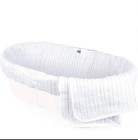 Tadpoles Cable Knit Moses Basket Bedding Only Set  Basket Not Included